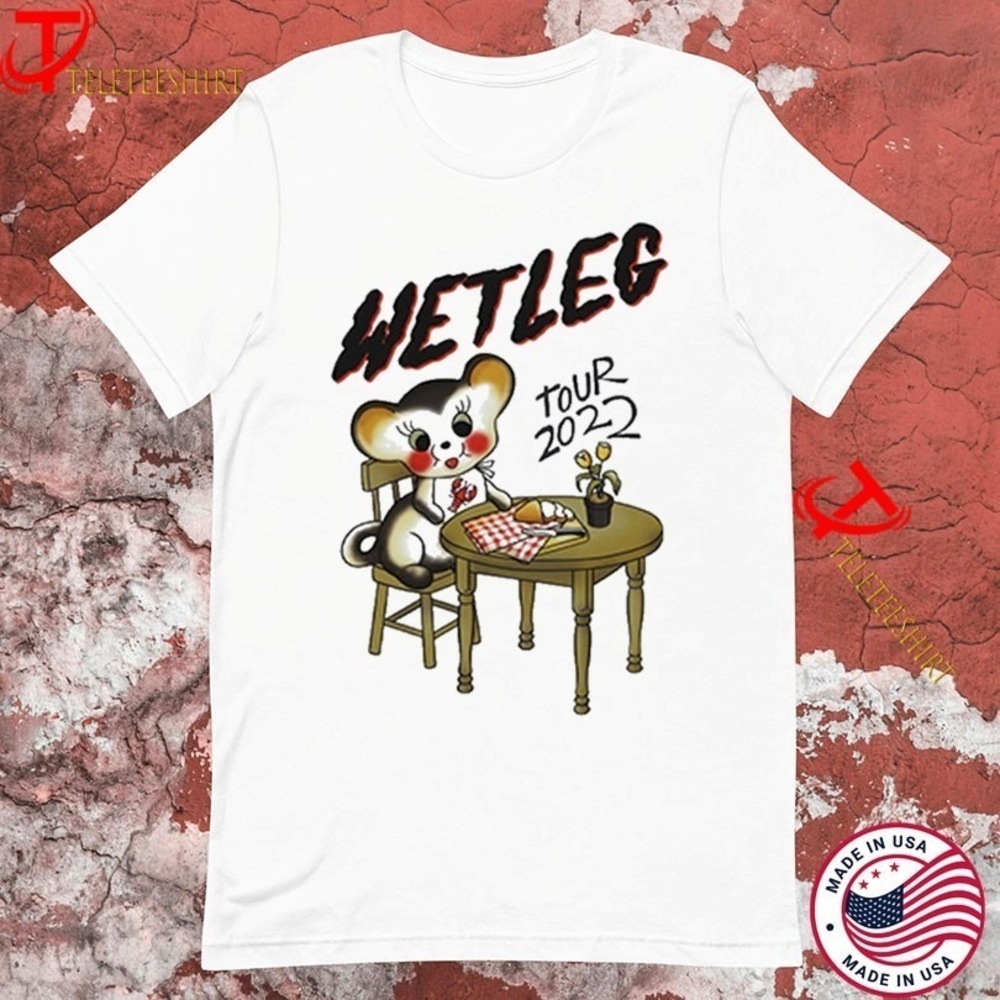 Wet Leg Ravenous Koala Tour 2022 T Shirts Shirt